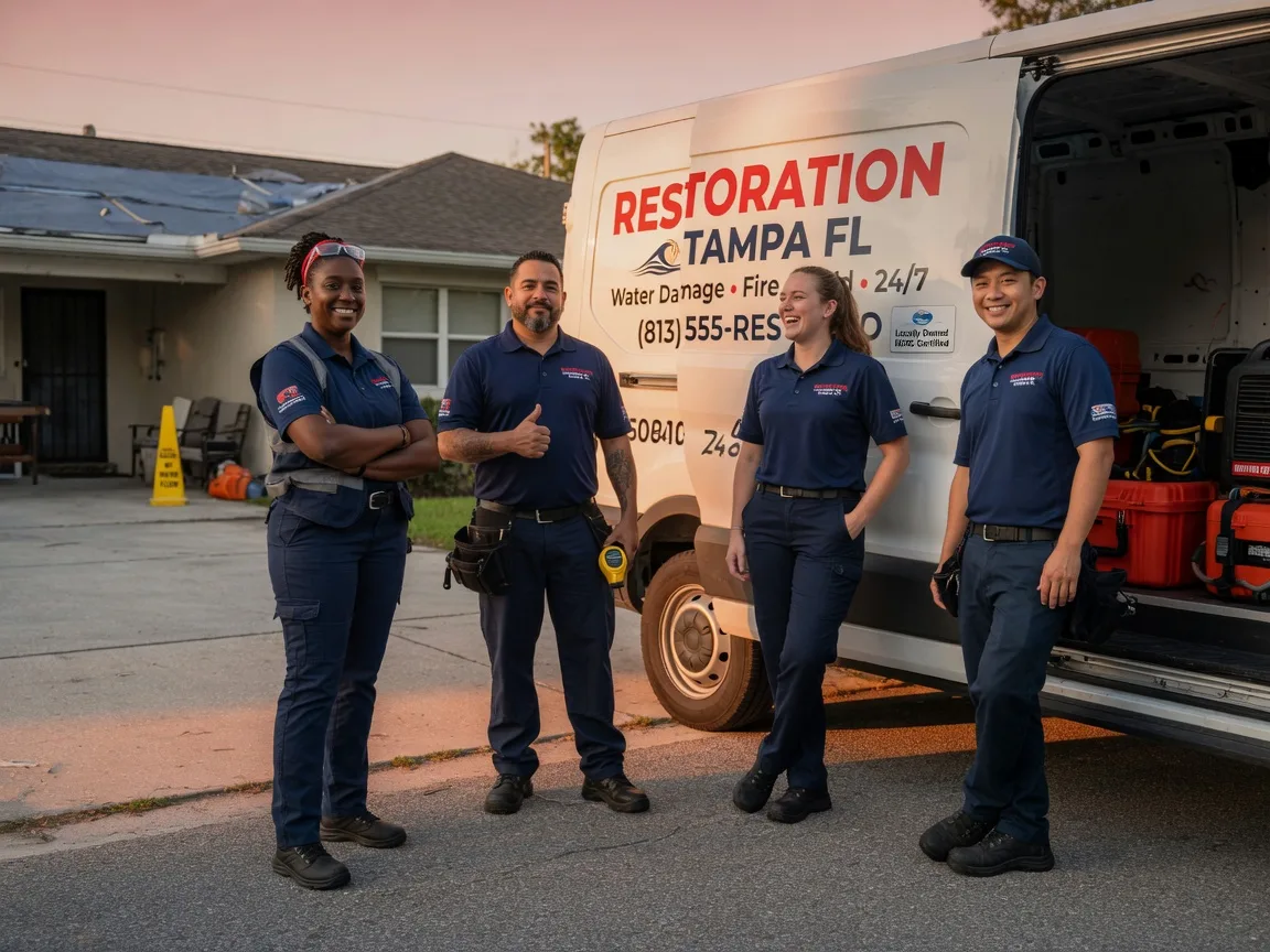 Water Damage Restoration company in Henlawson, WV